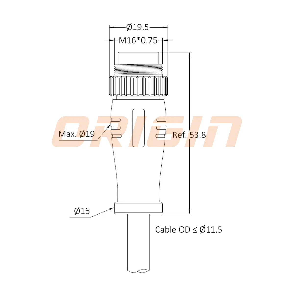 AG-071 Dimension Image