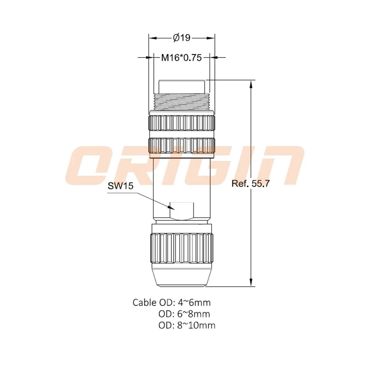AG-069 Dimension Image