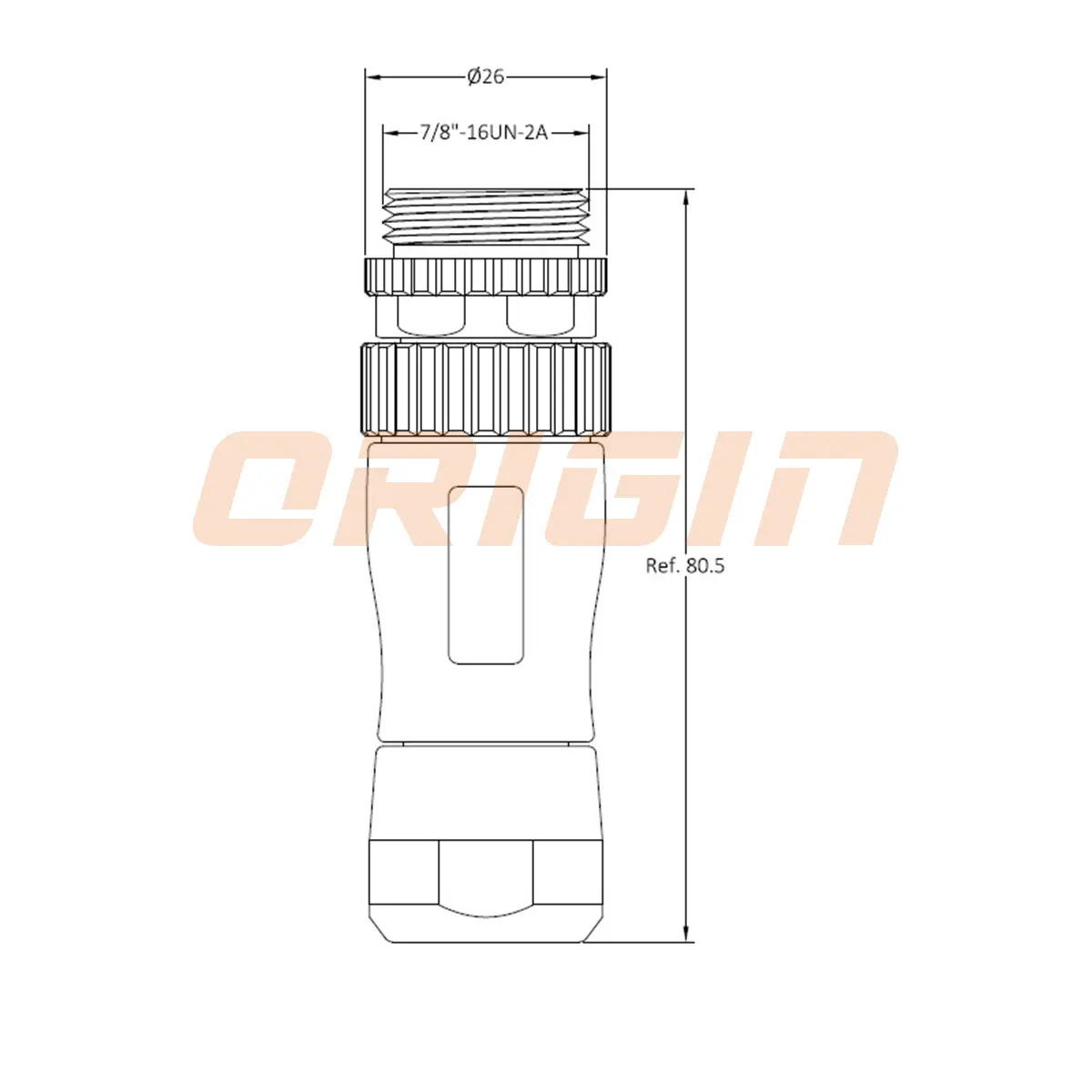AG-095 Dimension Image